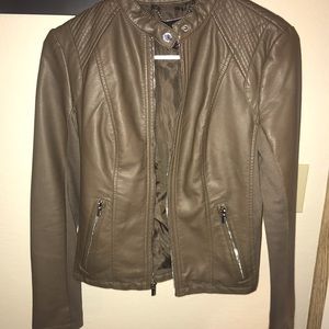 Express NWOT: Faux leather moto style jacket